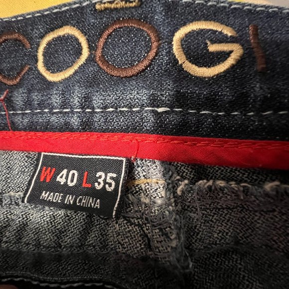 Coogi men's denim jean pants 40 X35 - Picture 4 of 10
